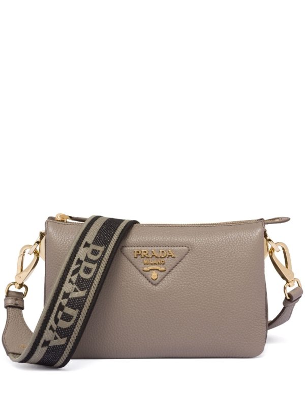 Prada leather shoulder bag