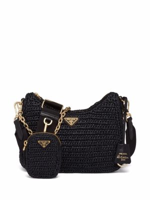 Prada Re-Edition 2005 crochet-knit shoulder bag