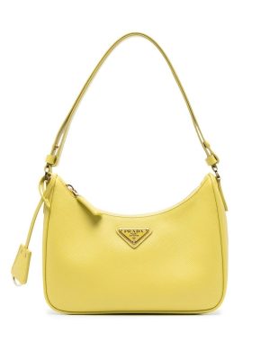 Prada mini Re-Edition leather shoulder bag