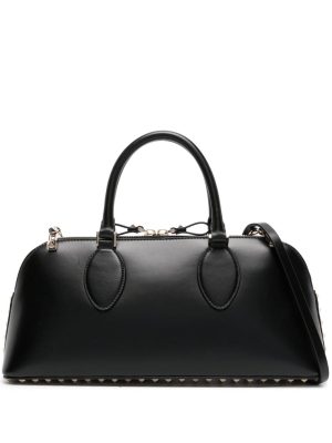 Valentino Garavani Rockstud-embellished leather tote bag