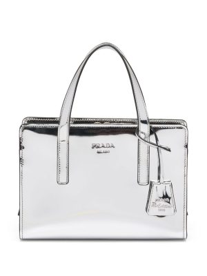 Prada Re-Edition 1995 metallic tote bag