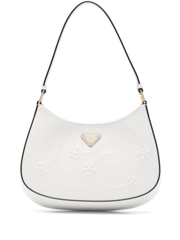 Prada Cleo embossed-detail shoulder bag