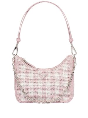 Prada Re-Edition crochet-knit mini bag