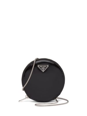Prada mini leather pouch bag