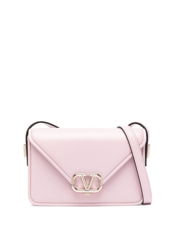 Valentino Garavani small Letter leather shoulder bag