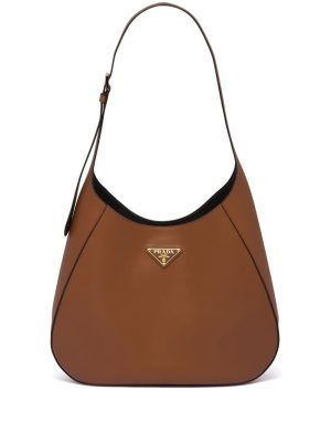 Prada leather shoulder bag