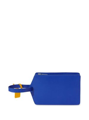 Off-White medium Zip Tie clutch bag