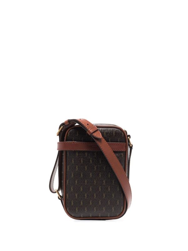 Saint Laurent monogram print crossbody bag