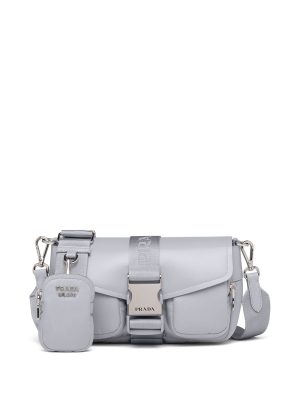 Prada Prada Pocket logo-strap crossbody bag