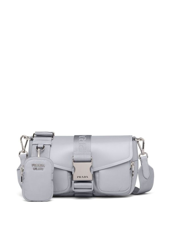 Prada Prada Pocket logo-strap crossbody bag