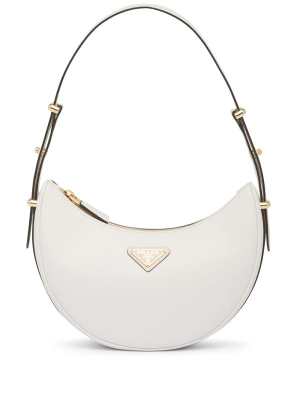 Prada Arqué leather shoulder bag