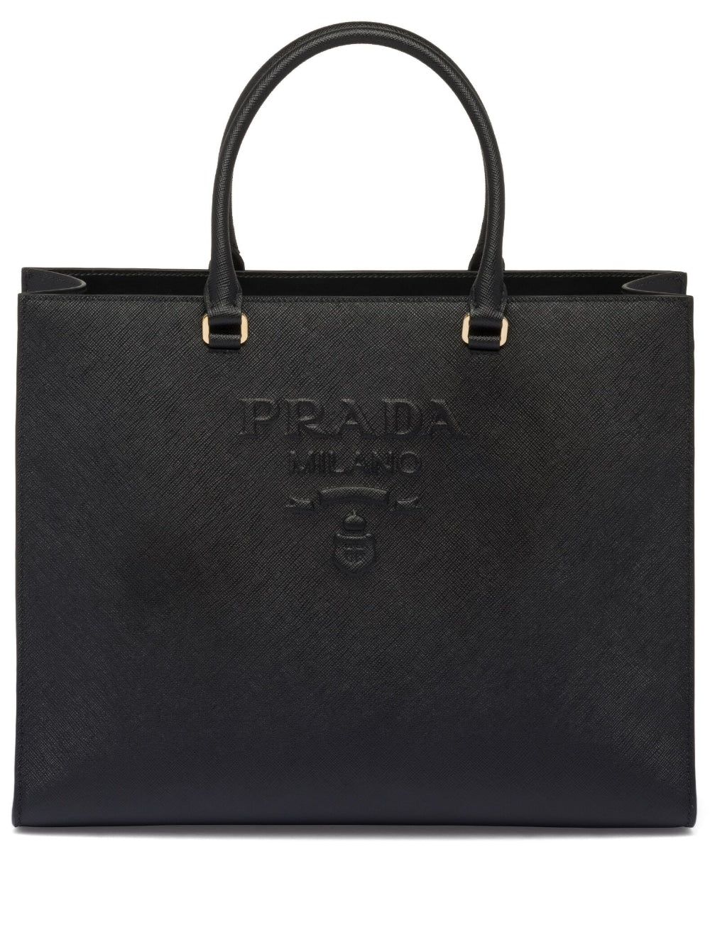 Prada medium saffiano leather tote bag