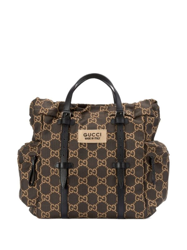Gucci medium GG recycled polyester tote bag