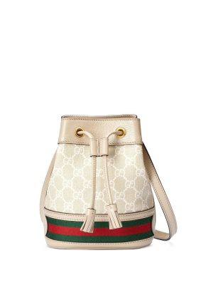 Gucci mini Ophidia canvas bucket bag