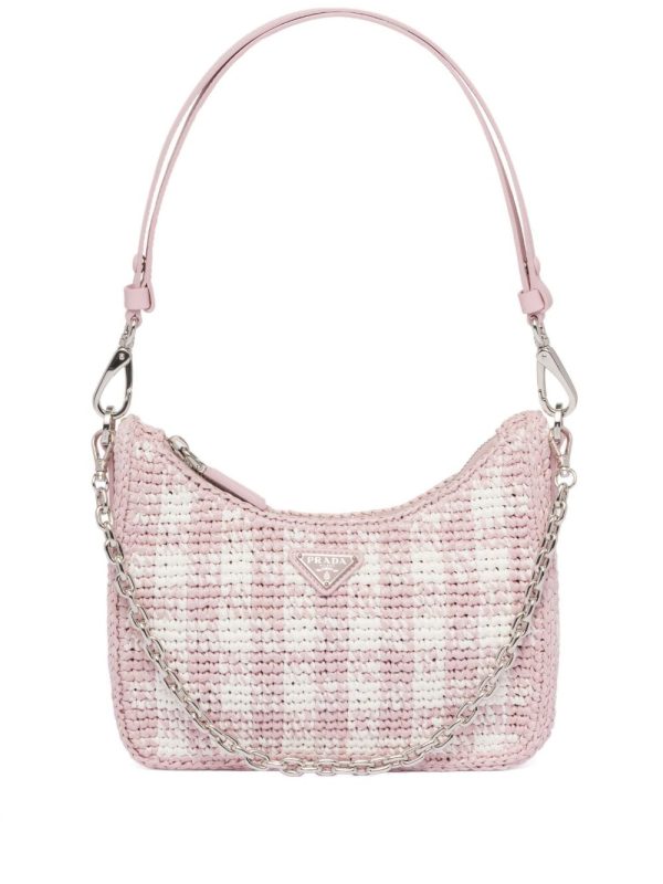 Prada Re-Edition crochet-knit mini bag