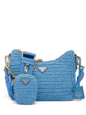Prada Re-Edition 2005 crochet-knit shoulder bag