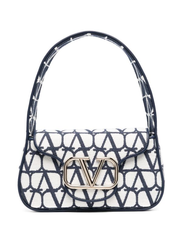 Valentino Garavani Toile Iconographe canvas shoulder bag