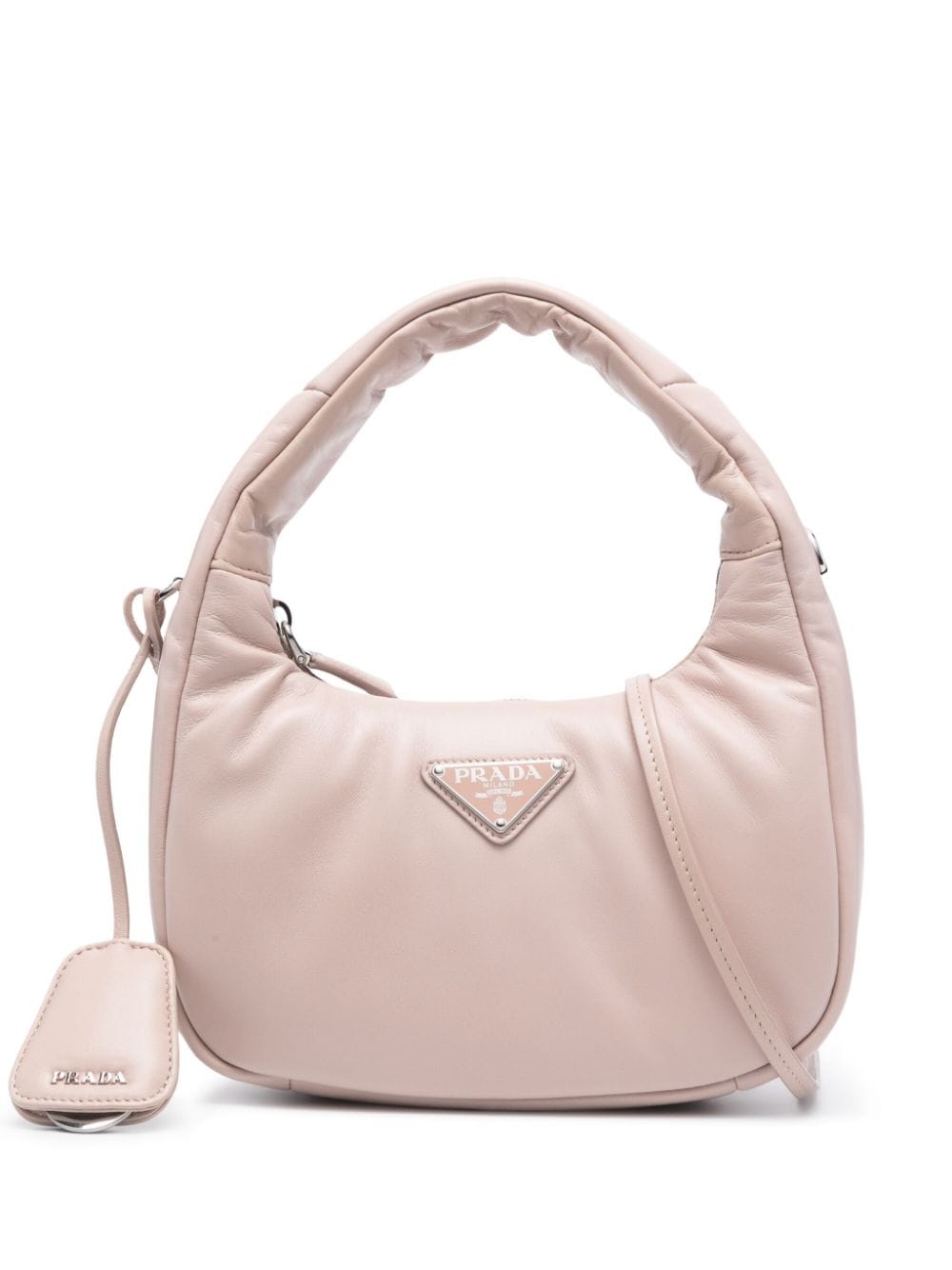 Prada padded leather tote bag