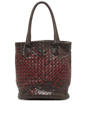 Bottega Veneta   2000-2010 Intrecciato double-tone bucket bag