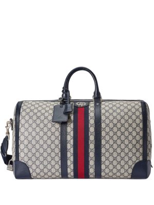 Gucci large Savoy canvas duffle bag