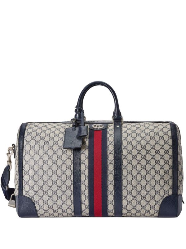 Gucci large Savoy canvas duffle bag