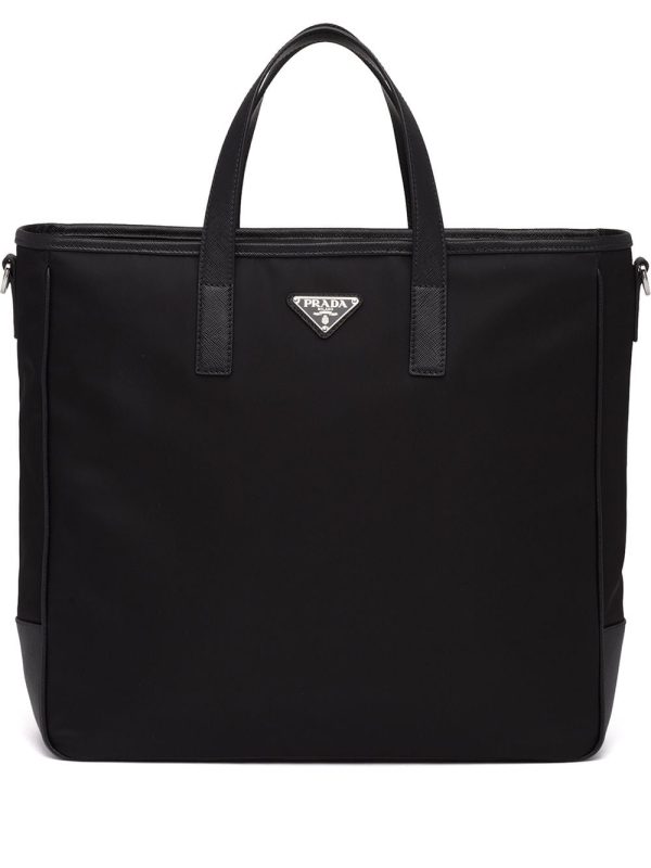 Prada Re-Nylon logo tote bag