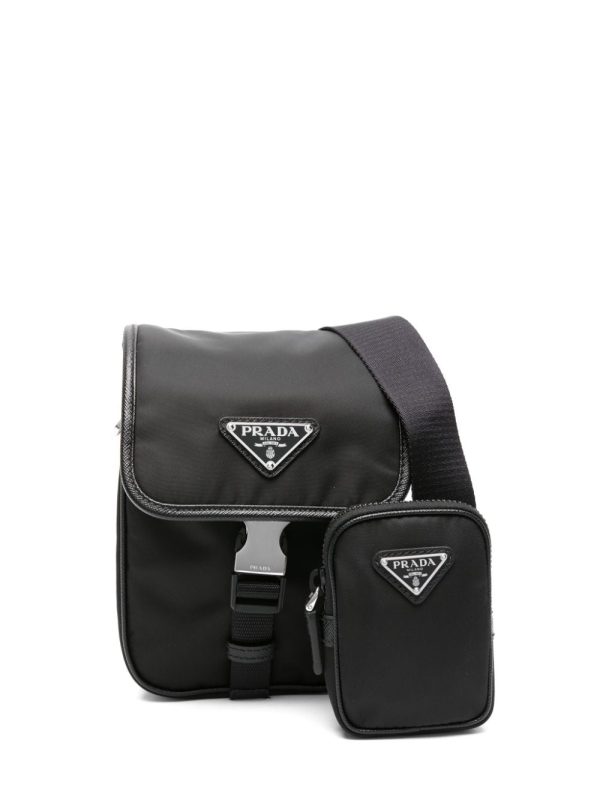 Prada Re-Nylon flap messenger bag