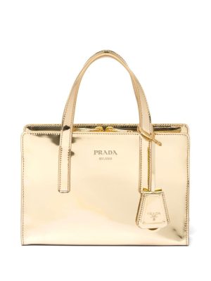 Prada Re-Edition 1995 metallic tote bag