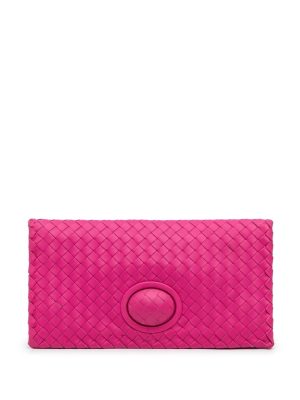 Bottega Veneta   2012 Intrecciato flap clutch bag