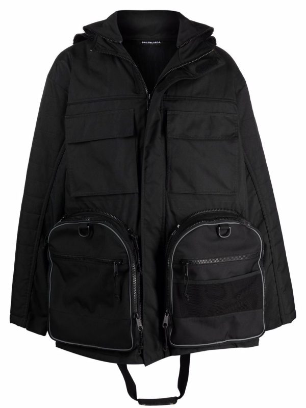 Balenciaga Transformer Gym Bag parka coat