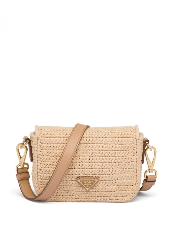 Prada Raffia shoulder bag