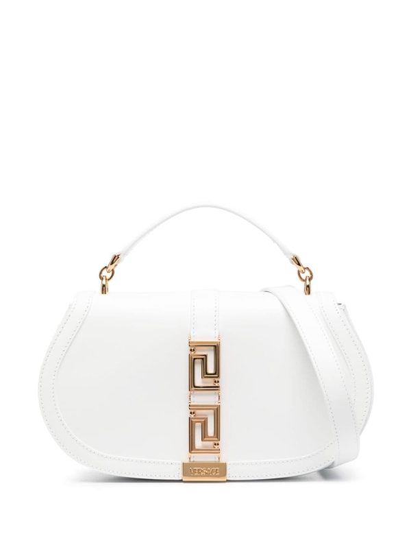 Versace Greca Goddess leather shoulder bag