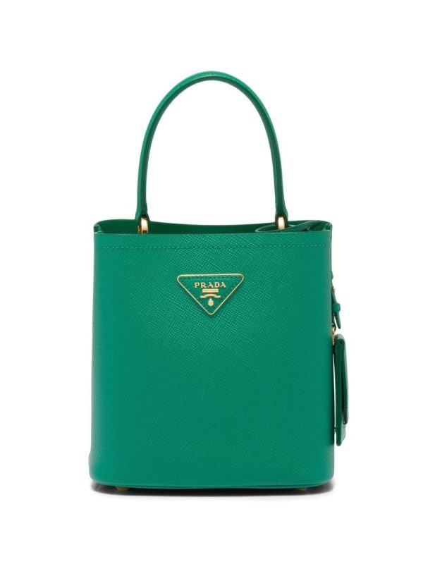Prada small leather Panier bag