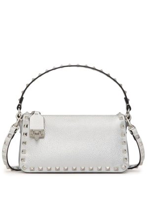 Valentino Garavani small Rockstud metallic crossbody bag