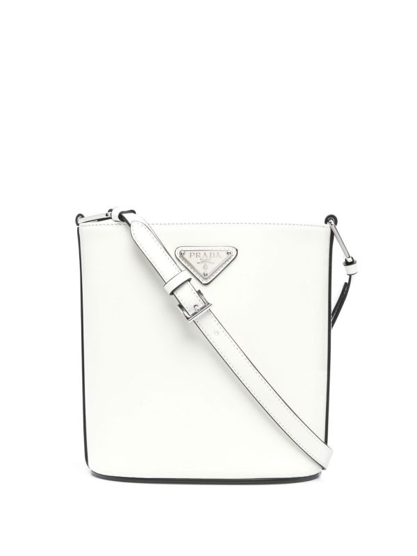 Prada small Spazzolato bucket bag