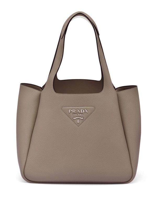 Prada lots leather tote bag