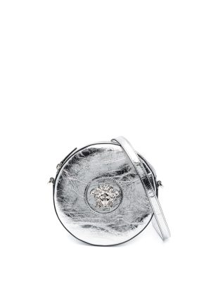 Versace La Medusa leather crossbody bag