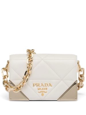 Prada quilted nappa leather shoulder bag