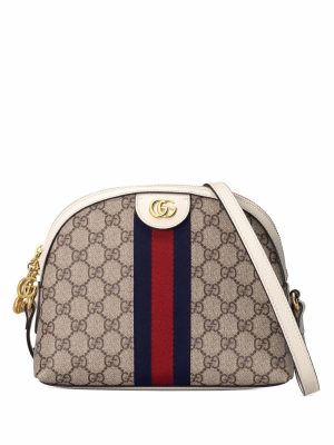 Gucci GG-canvas logo-plaque shoulder bag