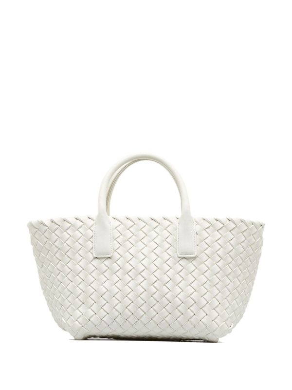 Bottega Veneta  mini Intrecciato Cabat handbag