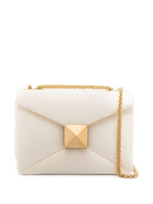 Valentino Garavani One Stud nappa-leather shoulder bag
