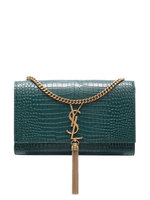 Saint Laurent logo-plaque crossbody bag