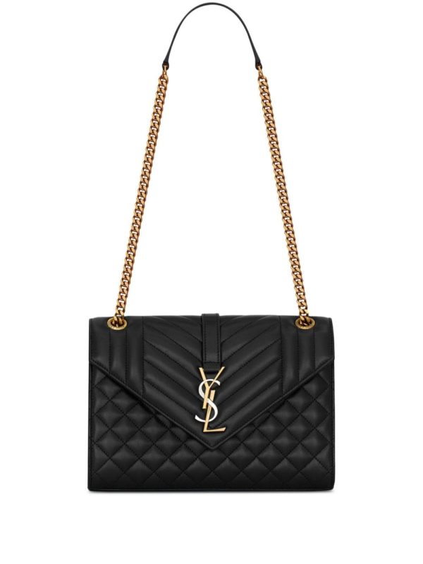 Saint Laurent medium Envelope matelassé shoulder bag