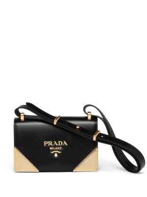 Prada leather shoulder bag
