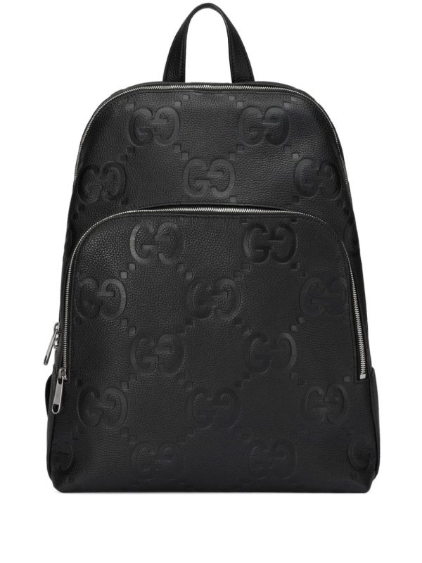 Gucci large Jumbo GG leather backpack