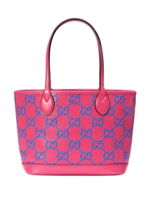 Gucci GG-embossed leather tote bag