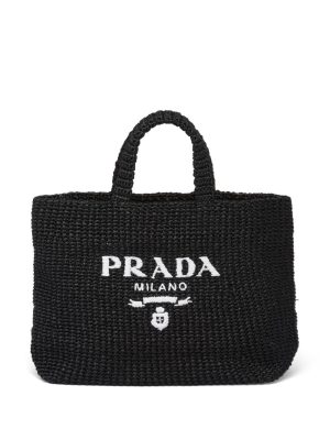 Prada Raffia tote bag