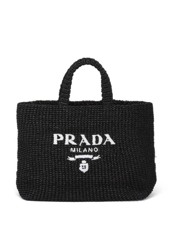 Prada Raffia tote bag