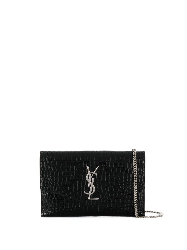 Saint Laurent Monogram envelope clutch bag