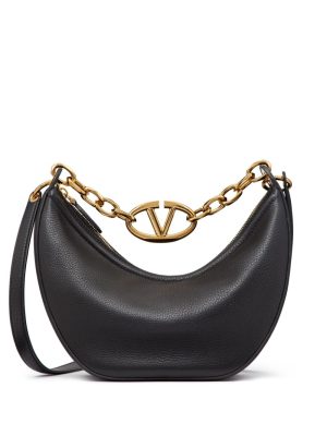 Valentino Garavani small VLogo Moon leather shoulder bag